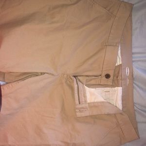 Bootcut tan pants by Old Navy.